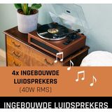 Lenco - LS-430 - Draaitafel - Zwart - Hout - Bluetooth 5.0