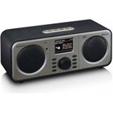 Lenco DIR-141BK - Internet radio met DAB+ en Spotify Connect, zwart