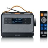 LENCO PDR-065BK - Draagbare Radio - Zwart - DAB+ en FM