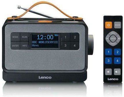 LENCO PDR-065BK - Draagbare Radio - Zwart - DAB+ en FM