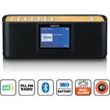 Lenco PDR-045BK - DAB Radio met Bluetooth 5.0 - Zwart