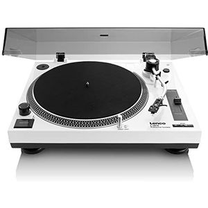 Lenco Platenspeler - Direct drive - USB naar PC encoding - L-3810WH - Wit