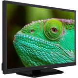 LENCO DVL-2483BK (V2) - 24"" Smart TV met ingebouwde DVD speler en 12V auto adapter - Zwart