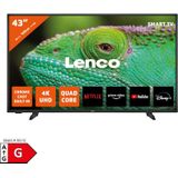 Lenco LED-4353BK 43" Android Smart TV Zwart