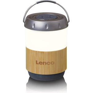 LENCO - BTL-030BA - Lantaarn - Bamboo - Bluetooth Speaker