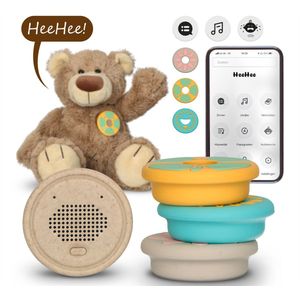 Alecto HeeHee - Baby Spraak Button - Maak van je Knuffel een Interactief Vriendje