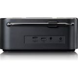 Lenco - CR-650BK - Wekkerradio - Zwart - DAB+/FM met Bluetooth