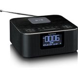 Lenco - CR-650BK - Wekkerradio - Zwart - DAB+/FM met Bluetooth