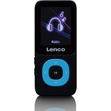 LENCO Xemio-659BU - MP3/MP4-speler met 4GB Micro SD Kaar - Blauw