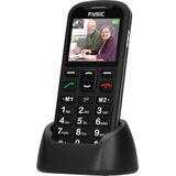 Fysic F10 Eenvoudige Mobiele Telefoon Senioren - 4G GSM - Zwart