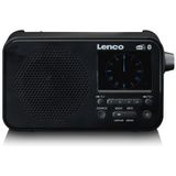 Lenco PDR-036BK - DAB en FM Radio met Bluetooth - Zwart