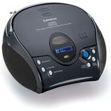 LENCO SCD-24DAB BK - Draagbare DAB+ Radio met CD-speler en Bluetooth - Zwart