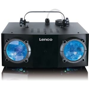 LENCO LFM-110BK - Dual Matrix feestverlichting en rookmachine