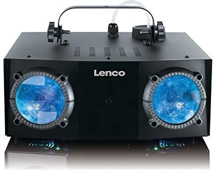 LENCO LFM-110BK - Dual Matrix Feestverlichting - Zwart - LED