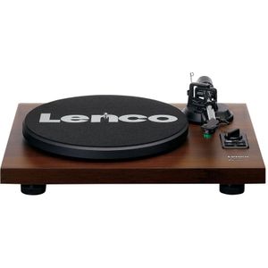 Lenco Platenspeler met Bluetooth - Twee externe Speakers - Ingebouwde Versterker - LS-600WA - Bruin