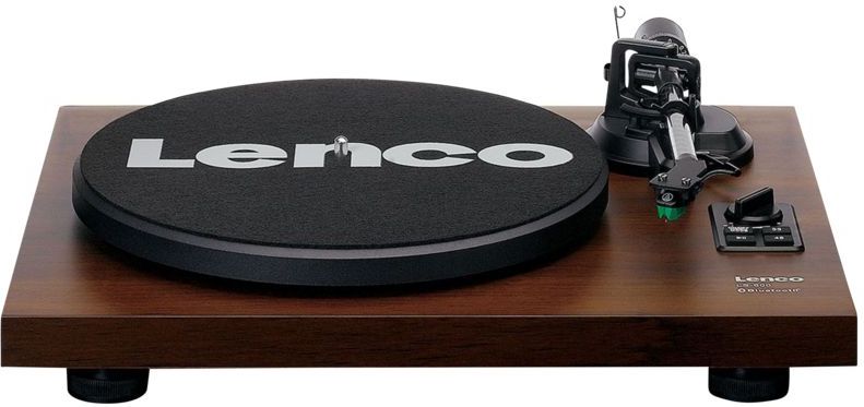 Lenco Platenspeler met Bluetooth - Twee externe Speakers - Ingebouwde Versterker - LS-600WA - Bruin