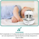 Alecto - DVM200MGS - Babyfoon met Camera - Wit-Grijs - 4.3 Inch Kleurenscherm