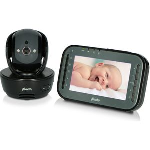 Alecto DVM200MBK - Babyfoon met Camera - Op Afstand Beweegbaar - Zwart