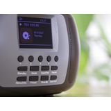 Lenco SCD-860BK - Draagbare DAB+/FM Radio - Zwart-Grijs - Bluetooth® - CD-Speler