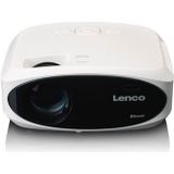 LENCO LPJ-900WH - Full HD beamer, helder en scherp met 250 Lumens, 510cm Projectie - Wit