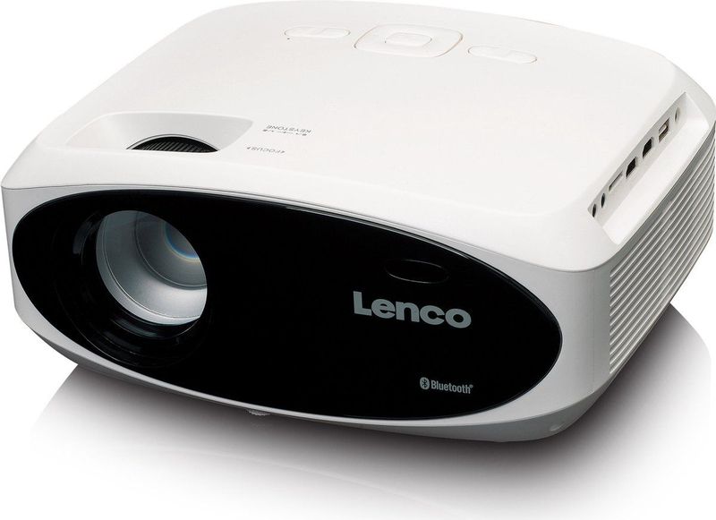 Lenco - LPJ-900WH - Full HD Projector - Wit - Bluetooth®