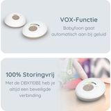 Alecto - DBX110BE - Babyfoon - Wit/Beige - Full Eco DECT