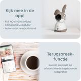 Alecto - SMARTBABY10BE - Wifi Babyfoon - Beige - Full HD