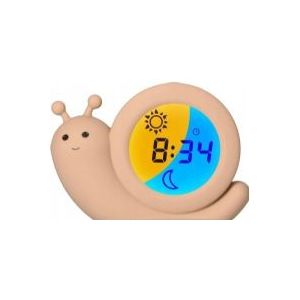 Alecto Baby BC110BE SIMON - Slaaptrainer - Nachtlampje - Kinderwekker - Pastel Beige