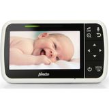 Alecto - DVM149GN - Babyfoon met Camera - Wit-Groen - Temperatuurweergave