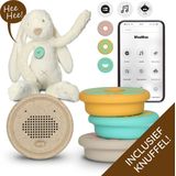 Alecto HeeHee met Knuffelkonijn - Baby Spraak Button - Maak van je Knuffel een Interactief Vriendje
