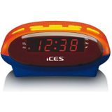 Ices - ICR-210KIDS - Wekkerradio - Zwart - Compact
