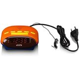 Ices - ICR-210KIDS - Wekkerradio - Zwart - Compact