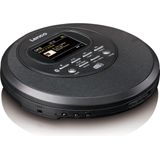 Lenco CD-500BK - Draagbare CD-speler met DAB en FM - Bluetooth - Zwart