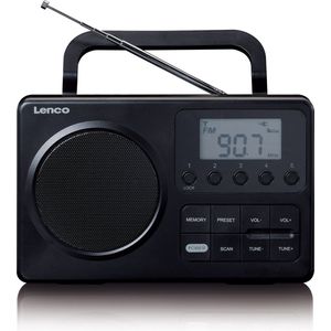 Lenco MPR-035BK schwarz