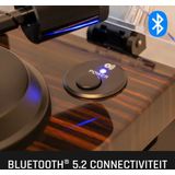 Lenco Platenspeler met Bluetooth - Ortofon 2M Red Cartridge en Aandrukgewicht - LBT-345WA - Bruin