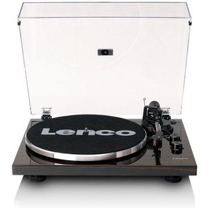 Lenco Platenspeler met Bluetooth - Ortofon 2M Red Cartridge en Aandrukgewicht - LBT-345WA - Bruin