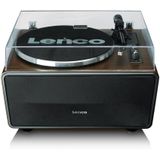 Lenco Platenspeler met Bluetooth - Vier ingebouwde Speakers 70W RMS - LS-470WA - Bruin