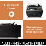 Lenco - Ls-470Wa - Platenspeler - Bruin - Hout - Ingebouwde Speakers