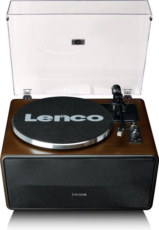 Lenco - Ls-470Wa - Platenspeler - Bruin - Hout - Ingebouwde Speakers