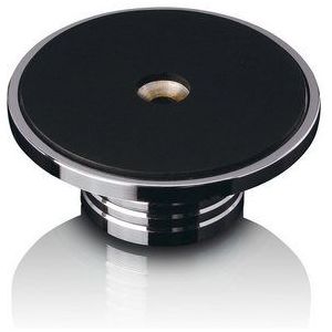 Lenco Aandrukgewicht voor Platenspeler - Platenpuck - Platenstabilisator - TTA-076SI - Chroom