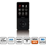 Lenco - Xemio-669BK - MP3/MP4 Speler - Zwart - 8GB Intern Geheugen