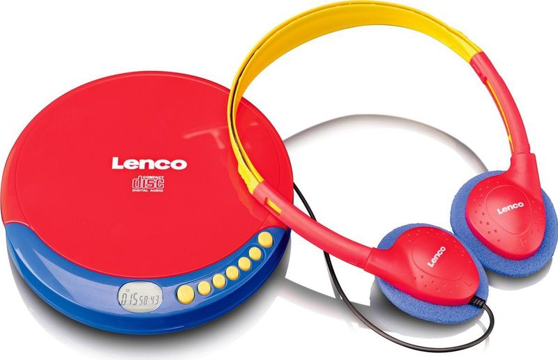Lenco CD-021 - CD-Player - mehrfarbig