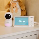Alecto - DVM2050 - Babyfoon - Wit - HD Camera - Groot 5 Inch Scherm