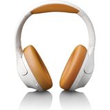 Lenco - HPB-830GY - Draadloze Bluetooth Koptelefoon - Grijs-Wit - Active Noise Cancelling