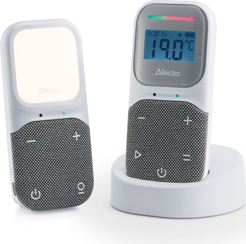 Alecto - DBX140 - Audio Babyfoon - Eco - Display - Nachtlampje