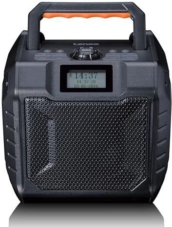 LENCO ODR-160GY - Draagbare DAB+/FM Radio - Bluetooth - Grijs - IPX5 Waterbestendig