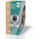 Alecto DVM200M + DVM200C - Babyfoon set met 2 Camera's - Op afstand Beweegbaar - Wit