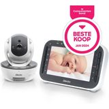 Alecto DVM200M + DVM200C - Babyfoon set met 2 Camera's - Op afstand Beweegbaar - Wit