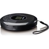 Lenco - CD-340BK - Draagbare CD en MP3-speler - Zwart - Bluetooth en Ingebouwde Speakers