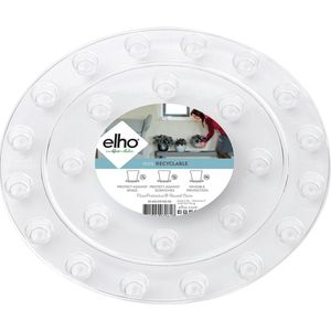 Elho Floorprotector Rond 18 - Accessoires - Transparant - Binnen - Ø 18 x H 1.5 - Created with nature in mind
